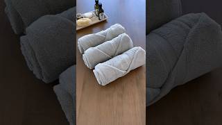 Fold Your Towels Like a PRO  3 ways to fold your towels keep them organized amp impress your guests [upl. by Alywt695]