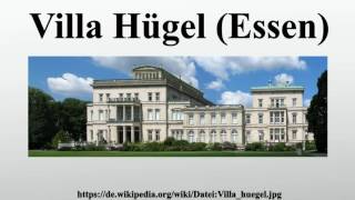 Villa Hügel Essen [upl. by Debbi809]