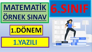 6 Sınıf Matematik 1 Dönem 1 Yazılı 6 Sınıf Matematik Açık Uçlu Sorular [upl. by Valleau]