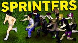 Can I Survive Sprinters in Project Zomboid [upl. by Oeniri45]