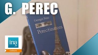 Georges Perec  Perecrinations  Archive INA [upl. by Leavelle912]