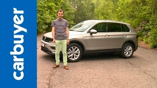 Volkswagen Tiguan SUV indepth review  Carbuyer [upl. by Saxon]