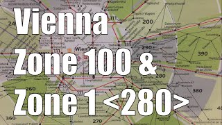 Vienna City 100 and Airport Schwechat 280 Zones Explained [upl. by Paddie619]