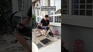 Cemburu tanda cintamarah tandanya sayang shortvideo funny [upl. by Mazman]