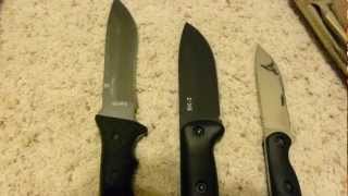 SCHF9 vs Becker BK2 Comparison Knife Review [upl. by Ayik218]