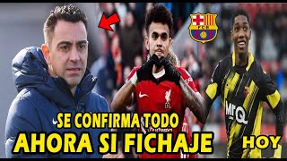 FICHAJE DEL AÑO¡¡ YASER BARCELONA LUIS DIAZ TIEMBLA CON LIVERPOOL LESIONES [upl. by Keyes740]