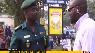 Immigration Recruitment  AM Show on JoyNews 5118 [upl. by Leen]