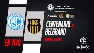 CENTENARIO VS BELGRANO  LIGA DE FUTBOL GRAL BELGRANO 2024 [upl. by Enois]