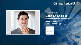 Interview with Jose La Loggia at Trane Technologies  SIF21 [upl. by Dorlisa]