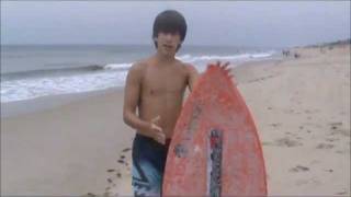 Skimboarding Tutorial Basic Tips Tricks Board Types [upl. by Anastase201]