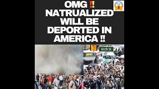 JESASS CHRIST ALL NATURALIZED USA CITIZENS WILL GET MASS DEPORTATION IN P2025 DOCTRINE [upl. by Enerak761]