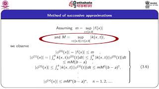 M07 FREDHOLM INTEGRAL EQUATIONS OF SECOND KIND WITH CONTINUOUS KERNEL SOLUTION BY THE METHOD [upl. by Batholomew420]