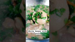 White beans with pork knuckleskusinamics beanrecipe beans [upl. by Spiegel830]