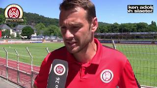 U19BundesligaRelegation Interview mit Nils Döring nach Eintracht Trier [upl. by Tri]