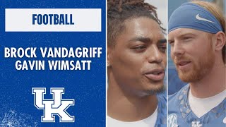 Kentucky football quarterbacks preview 2024 season [upl. by Ahsekyw]