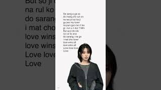 IU LOVE WINS ALL iulovewinsall iu kpop kakaofficial uaenation shorts lyrics vbts [upl. by Hawkie]