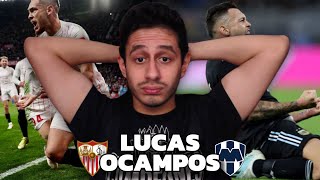 ASÍ JUEGA LUCAS OCAMPOS  NUEVO FICHAJE DE LOS RAYADOS DEL MONTERREY [upl. by Ayifa]