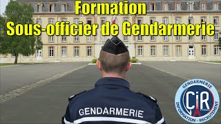 FORMATION SOUSOFFICIER DE GENDARMERIE  de Civil à Gendarme [upl. by Fianna]