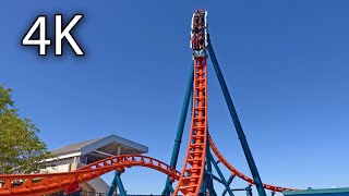 Ice Breaker 4K offride SeaWorld Orlando [upl. by Prissie]