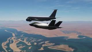 DCS F35A Aerial Refueling [upl. by Eedyah127]