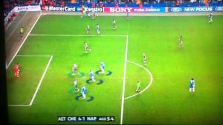 Ivanovic goal vs Napoli [upl. by Sue]