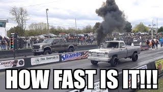 1st GEN CUMMINS first time at THE TRACK BETTER THAN EXPECTED [upl. by Song]