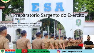 Concurso Sargento do Exército  EsSa início do projeto [upl. by Maclay]