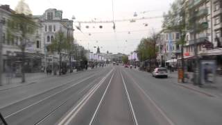 Spårvagn Linje 3  Tram line 3 in Gothenburg hela turen på 10 minuter [upl. by Heather257]