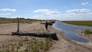 Hunstanton Walks Via Ringstead and HolmeNextTheSea Circular North Norfolk Walks In England UK [upl. by Dyob]