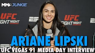 Ariane Lipski Plots Her Best Performance Ever in The UFC vs Karine Silva  UFC on ESPN 55 [upl. by Power]