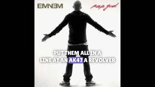 Rap God Lyrics  Eminem [upl. by Nwahsad]