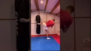 Roundhouse kick tutorial [upl. by Anirbas]