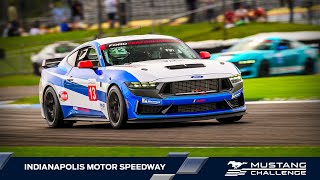 Race 2 I Indianapolis Motor Speedway I Mustang Challenge  Ford Performance [upl. by Vez792]