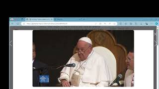 Apostate Bergoglio publicly repudiates Christ and the Catholic Church [upl. by Gore]