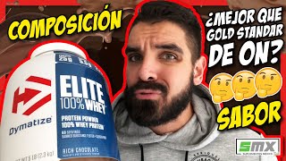 Proteina Elite Whey Dymatize Reseña [upl. by Alinna]