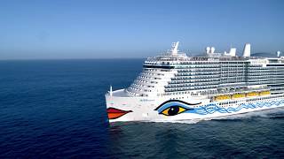 Aida Nova Liquefied Natural Gas powered cruise ship [upl. by Knick313]