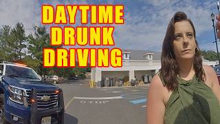 Bodycam DUI Arrest  29YearOld Woman Arrested for Daytime Drunk Driving [upl. by Kremer]