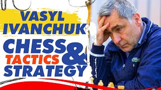 Vasyl Ivanchuk Chess Tactics amp strategy Vassily Ivanchuk vs Garry Kasparov vassilyevanchuk chess [upl. by Nerrot]