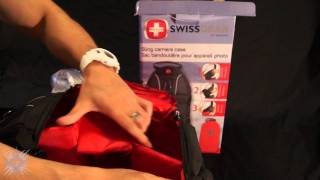 HD Swiss Gear Sling DSLR Case Unboxing [upl. by Lesig]