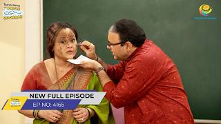 FULL EPISODE 4165 Ye Kya Kar Diya Bhide Ne  Taarak Mehta Ka Ooltah Chashmah [upl. by Utter]