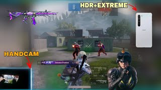 HDREXTREME aquos r5g pubg test  TDM handcam gameplay [upl. by Gove]