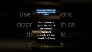 5 Simple Ways to Strengthen Your ProblemSolving Skills 🧠🔍 facts [upl. by Rangel]