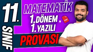 11sınıf matematik 1dönem 1yazılı örneği  Meb senaryosu  2024  2025 📂Pdf [upl. by Paderna]