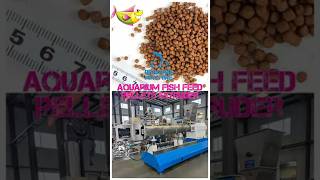 Aquarium Fish Feed Pellets Extruder fishfoodextruder fishpelletsmachine sinkingfishfeedmachine [upl. by Hathaway]