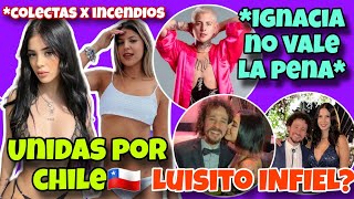 INFLUENCERS QUE AYUDAN EN LOS INCENDIOS DE CHILE🇨🇱LUISITO ENGAÑÓ A CHULE CON ARISITA😒LA VERDAD🔥 [upl. by Macguiness]