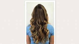 HOW TO DO A DIMENSIONAL BALAYAGE ON NATURALLY CURLY HAIR [upl. by Polk]