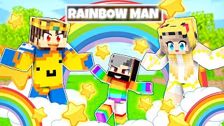 Playing As A RAINBOW MAN in Minecraft Hindi [upl. by Georg294]