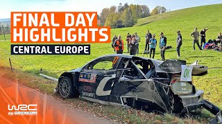 Final Day Highlights  WRC Central European Rally 2024 [upl. by Mak276]