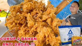 KRIUK SEHARIAN 😍😍😍 BUMBU RESEP AYAM FRIED CHICKEN‼️RESEP KFC ASLI PEDAGANG 🥰 [upl. by Jarib]