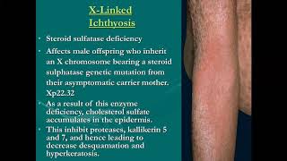 Lecture54 Inherited disorders of cornification Part1NonSyndromic Ichthyosis Rooks chapter 65 [upl. by Rugen]